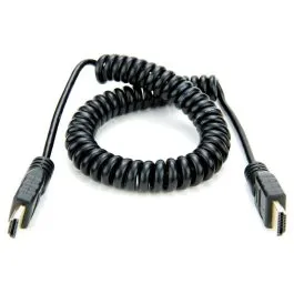 atomos cable espiral 50 65cm full hdmi full hdmi