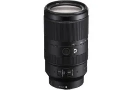 Objetivo de cámara negro Sony