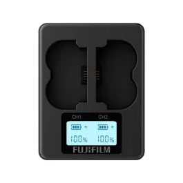 fujifilm cargador dual bc w235 cd