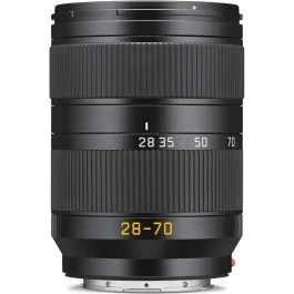 Objetivo zoom 28-70mm negro para cámara