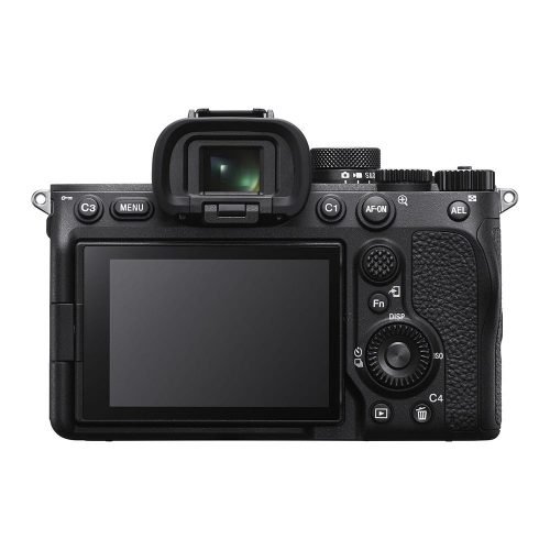 Cámara Sony A7 IV mirrorless full frame con sensor de 33 MP, enfoque automático avanzado y grabación de vídeo 4K para fotografía y producción profesional.