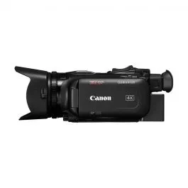 Videocámara Canon LEGRIA HF G60, con sensor CMOS de 1" y zoom óptico de 15x. Graba en 4K UHD con enfoque automático Dual Pixel y estabilización avanzada, ideal para capturar momentos con detalle y claridad cinematográfica.