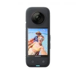 Cámara Insta360 disponible en Provideo. Captura imágenes y videos en 360 grados con alta resolución y calidad profesional. Ideal para aventuras, viajes y proyectos creativos.