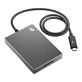 Disco duro externo USB-C gris metálico