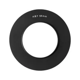 h&y anillo adaptador 58mm para portafiltros k series 100mm