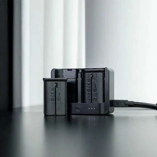 leica cargador doble usb c bc scl6