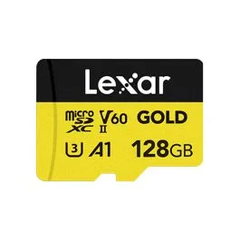 lexar professional gold tarjeta microsdxc uhs ii 128gb 1