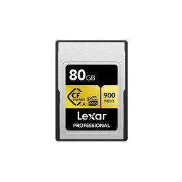 lexar cfexpress tipo a gold series (80gb/160gb/320gb)