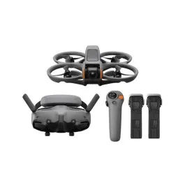 Imagen del DJI Avata 2 Fly More Combo, que incluye una batería adicional. Dron FPV compacto y avanzado, diseñado para capturar imágenes aéreas de alta calidad con precisión y estabilidad.