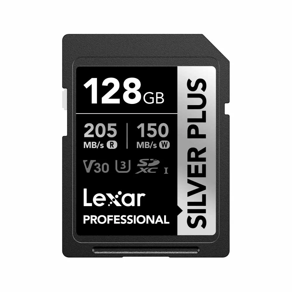 lexar professional silver plus uhs i tarjeta sdxc (64gb/128gb/256gb)