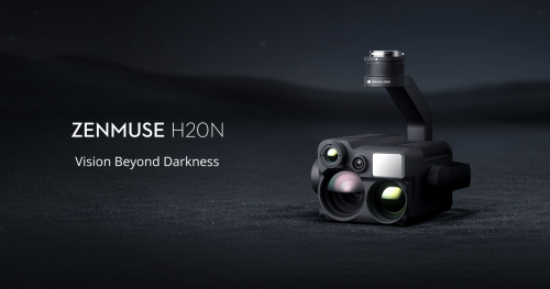 Cámara multisenor Zenmuse H20N para dron