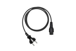 Cable de alimentación con enchufe europeo y conector C7