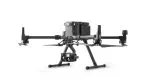 Dron profesional con cámara y tren de aterrizaje