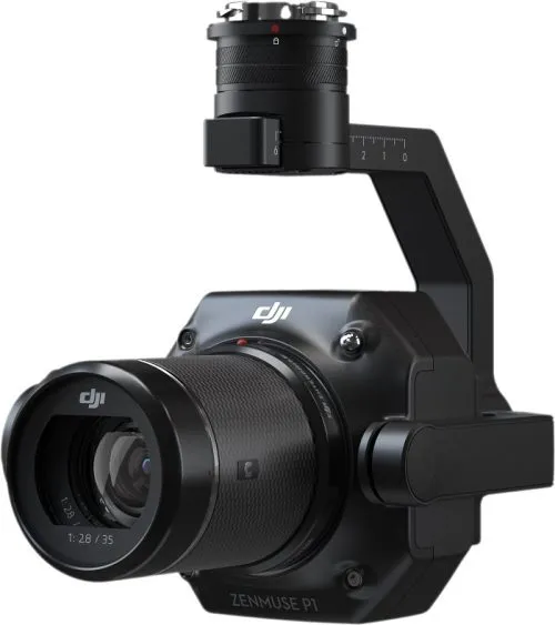 Cámara DJI Zenmuse P1 con estabilizador