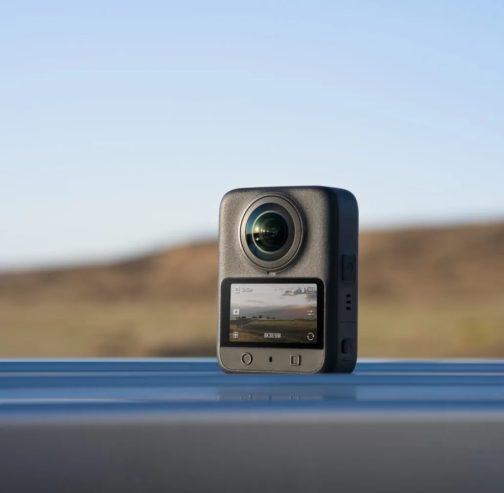 cámara dji osmo 360 grabación 360 grados