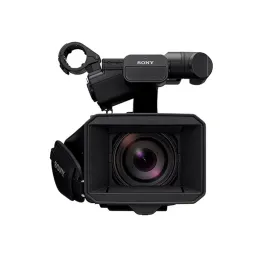 Cámara de vídeo profesional Sony frontal