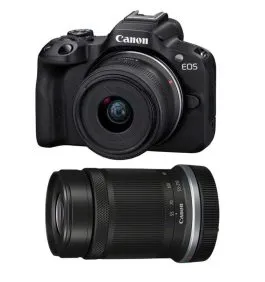 Cámara Canon EOS con objetivo intercambiable