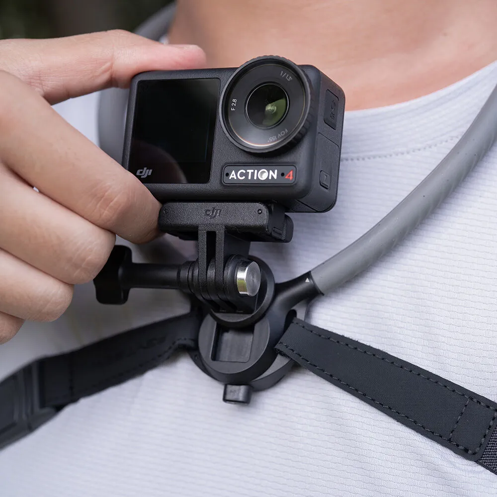 pgytech caplock cámara de acción neck mount max