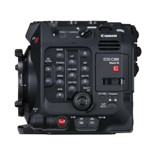 Cámara de cine Canon EOS C300 Mark III