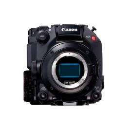 Cámara Canon EOS C sin objetivo frontal