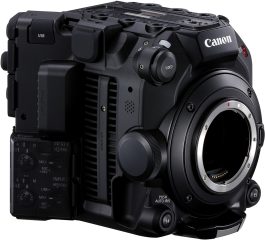 Cámara de cine digital Canon sin objetivo