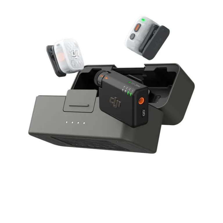 Sistema de micrófono inalámbrico DJI con estuche