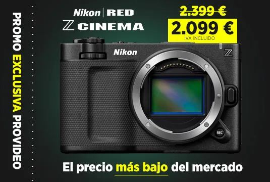 Cámara Nikon Z Cinema en promoción por 2.099 euros