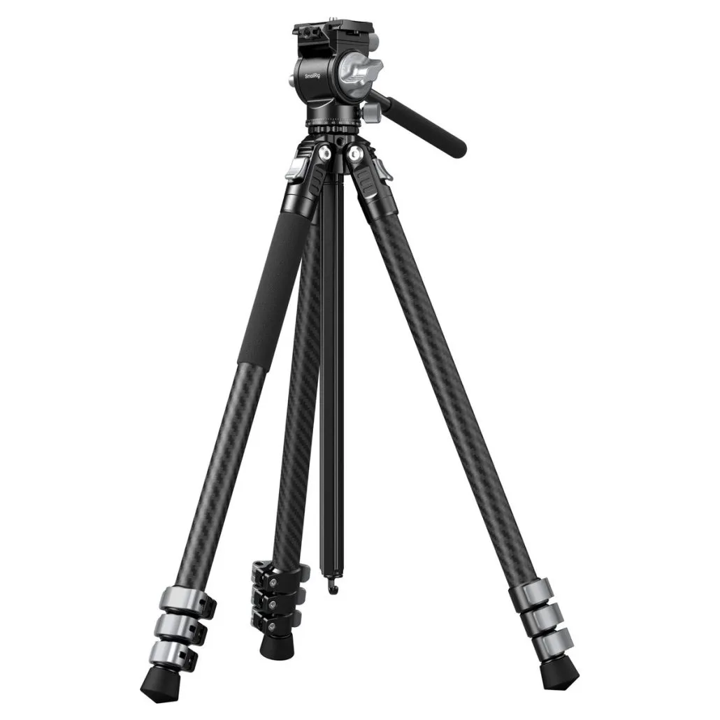 smallrig portable carbon fiber tripod for action cameras